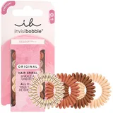 invisibobble® invisibobble Original Haargummi Café au Lait | Besonders sanft zum Haar | Gegen Haarbruch und Spliss | Ohne Abdruck | 8 Stück