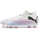 Puma Future 7 Pro FG/AG Herren - weiß/rosa/schwarz-48