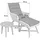 gardenson Loungsessel 65 x 95 x 85 cm Braun
