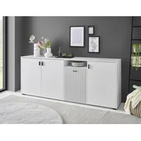 INOSIGN Sideboard »Hudson«, in moderner Trendfarbe, Griffe aus Metall