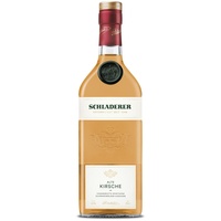 Schladerer Alte Kirsche, edler Obstbrand aus dem Schwarzwald - besonderes Zusammenspiel von Schladerer Schwarzwälder Kirschwasser, gereift in Eichenholzfässern und einem Hauch Rum (1 x 0,7l)