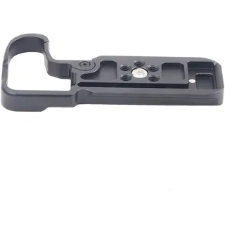 SZZCNOX Z50 II Aluminiumlegierungsplatte für Nikon Z50II Digitalkameras, Schnellwechsel-Metallgrundplatte mit 1/4-Zoll-Gewindelöchern, L-förmige Grundplatte für Nikon Z50II Kamera-Zubehör