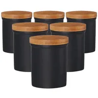 Ritzenhoff & Breker Jasper 200 ml schwarz 6er Set