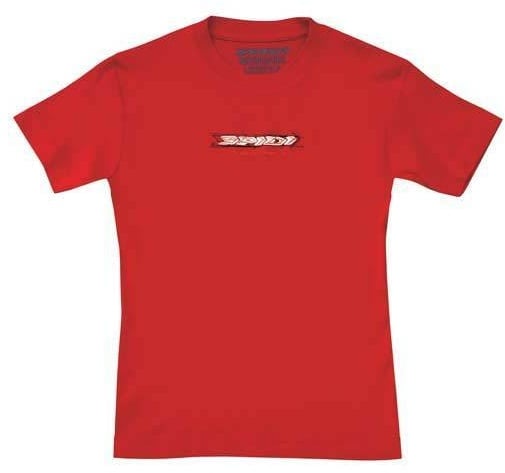 Spidi Sketch T-Shirt dames, rood, L Voorvrouw