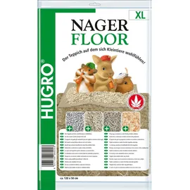 Hugro Nagerfloor Hanfmatte XL 50x120 cm, Streuunterlage