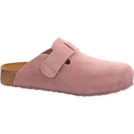 HAFLINGER Hausschuhe Veloursleder Rosa 39