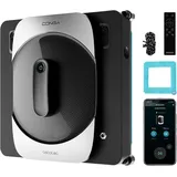 Cecotec Fensterreinigungsroboter mit App und Fernbedienung Conga Windroid 1290 DoubleSpray Connected T. 72W, Quadratisches Design, um alle Ecken zu erreichen, Doppelsprühfunktion, 3 Modi.