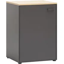 Schildmeyer Mehrzweckschrank Solea U 670 1T Anthrazit 95,8 cm x 60 cm x 67,1 cm