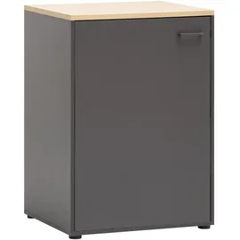 Schildmeyer Mehrzweckschrank Solea U 670 1T Anthrazit 95,8 cm x 60 cm x 67,1 cm