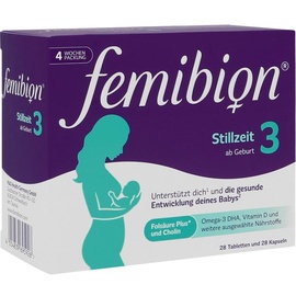 Femibion  Femibion 3 Stillzeit Tabletten 28 St. + Kapseln 28 St.