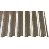 Scobalit Profilplatte PC Wabe Sinus HS 76/18 305 x 104,5 cm 2,8 mm bronce