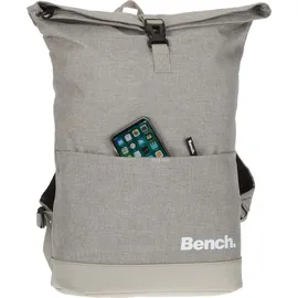 Sieber Kurierrucksack Rucksack Bench Classic mit Laptopfach 19 Liter Large A4 mit Geheimfach 64180 + Trinkflasche (Camouflage Grau 5900)