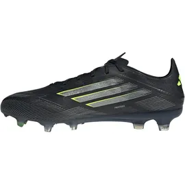 adidas F50 Pro Firm Ground Herren Core Black/Iron Met./Lemon 43 1/3