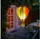 NORTHPOINT Laterne Kunststoff/Metall 14x48x14 cm Solar LED