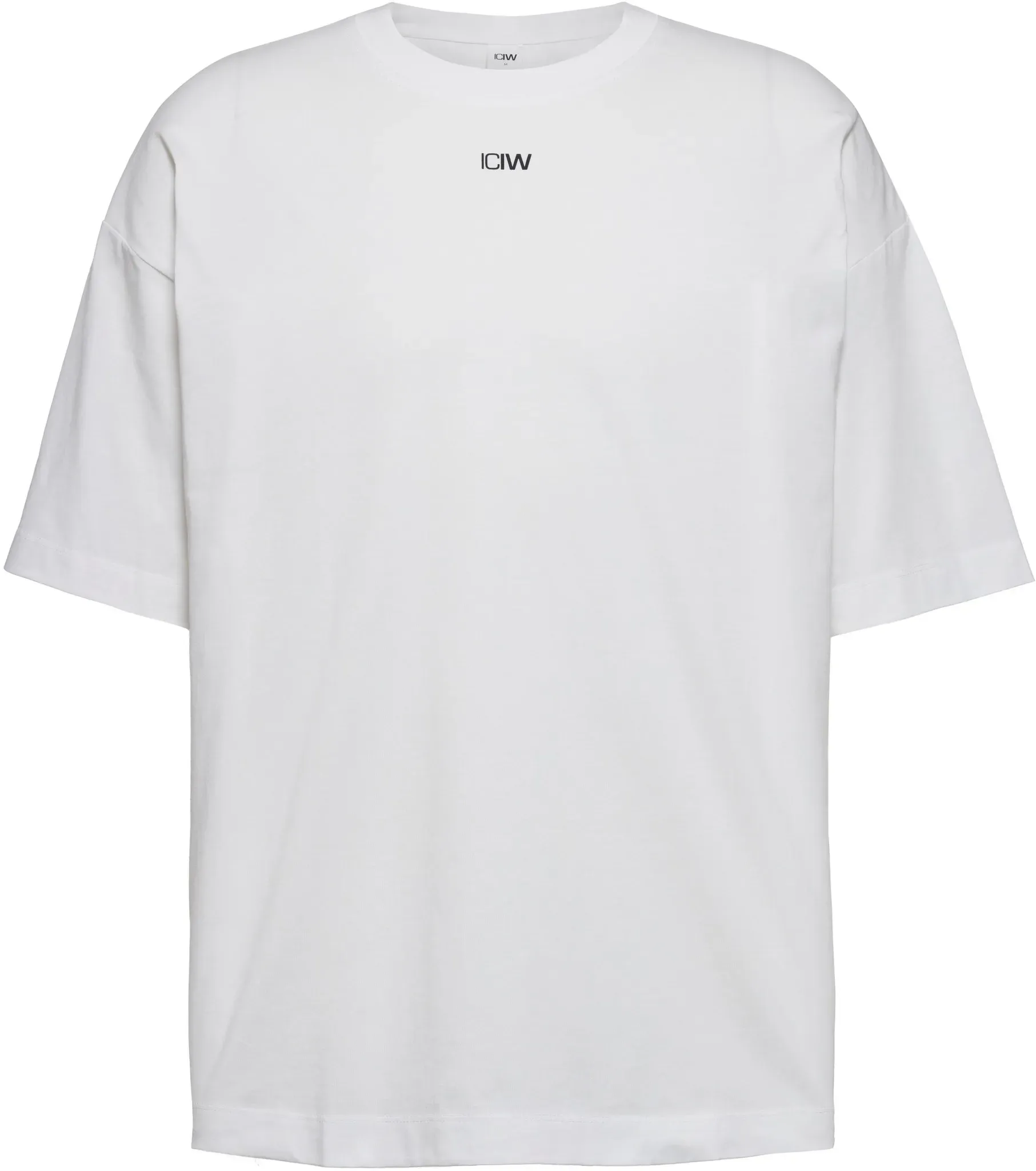 ICANIWILL Everyday T-Shirt Herren in white snow, Größe L - weiß
