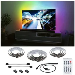 Paulmann EntertainLED USB LED Strip TV-Beleuchtung 75 Zoll 3,1m   5W  60LEDs/m RGB+  78882