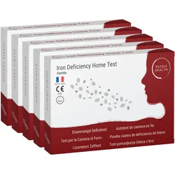 Patris Health® Eisenmangel Selbsttest Test 5 St