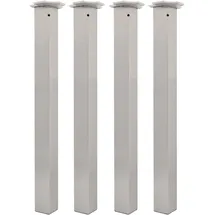 vasalat Tischbeine höhenverstellbar 705-735 mm 60 x 60 mm
