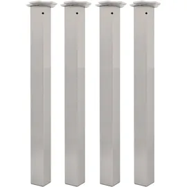 vasalat Tischbeine höhenverstellbar 705-735 mm 60 x 60 mm