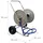 Relaxdays Schlauchwagen bis 200 m 0,61 x 0,94 x 0,60 m Silber