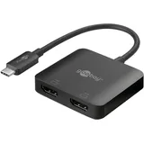 goobay 60173 USB C auf 2x HDMITM / @ HDMITM-Buchse (Typ A)