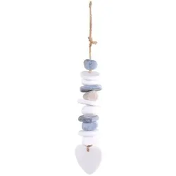 Chic Antique Dekohänger aus Steinen, H49/L7/B4 cm, natur