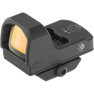 UTG® OP3 Micro SLS, RED 4 MOA Single DOT, Side Loading, Sensor, for DOCTER®, schwwarz