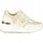 Laura Biagiotti Plateau-Sneaker Beige/Gold 40
