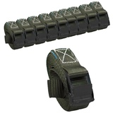Baumarktplus 10x Profi Spanngurt Gurt Zurrgurt Klemmschloss Auto 1-tlg 2,5m 250 kg Anthrazit