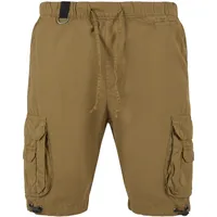 URBAN CLASSICS Double Pocket Kurze Hose Dark sand S