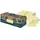Info Haftnotizen, recycling Papier, 50 x 40mm, selbstklebend, 12x 100 Stk. 5653-11box, gelb,