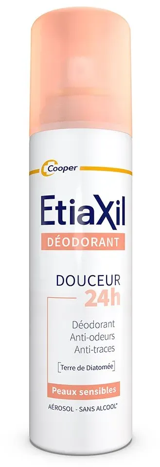 ETIAXIL - Déodorant - Transpiration Faible - Aisselles - 48h - Aérosol - Fabriqué en France 150 ml déodorant
