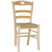 okaffarefatto Esszimmerstuhl Loris Stroh beige