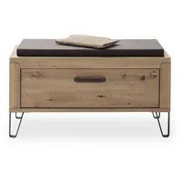 Vito Garderobenbank vito INCATA (BHT 93x47x38 cm) vito