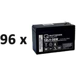 Ersatzakku 3x SYBT9-B4 für USV-Anlagen von APC 12V 9Ah