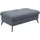 sit&more Polsterhocker Amica mit Stauraum 102 x 47 x 69 cm Blau/Grau