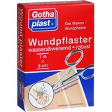 Gothaplast Wundpflaster wasserabw.robust 1mx6cm