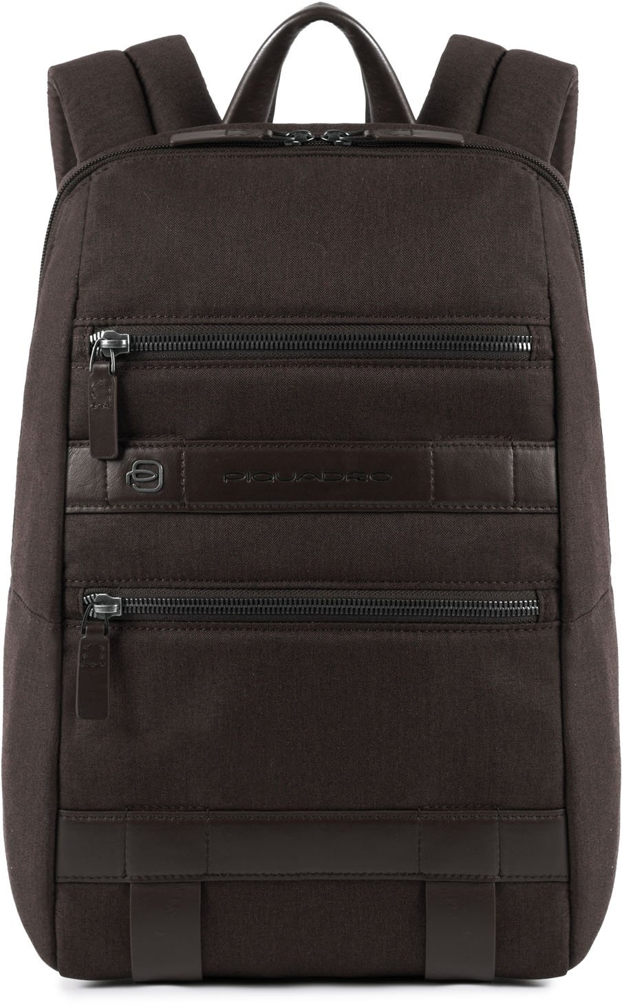 Piquadro Ross Laptop-Rucksack 11" mit Antistoß-Schutz marone