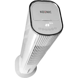 Koenic KTFC 2in1 Turmventilator weiß/silber