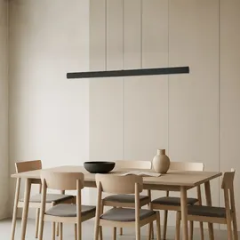 LUCANDE Arvon 1 flammig rund schwarz