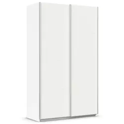 rauch ORANGE Schwebetürenschrank Quadra 136 x 229 cm Dekor Alpinweiß