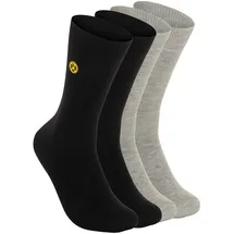 BVB Borussia Dortmund BVB Business-Socken (2er-Set) Gr. 43-46 - 43|44|45|46