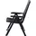 PROGARDEN Gold Klappsessel 22 x 89,5 x 57 cm anthrazit