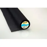 Vlieseline Gewebeeinlage Baumwolle schwarz 0,9 m x 1 m