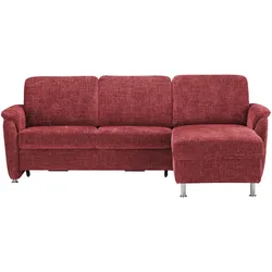 Polstermöbel Oelsa Ecksofa  Selecta-Home , rot , Maße (cm): B: 255 H: 89 T: 164.0
