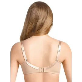 Anita "2er Pack Komfort BH ohne Bügel Safina", Damen, Gr. 100, Cup G, beige (sand sand), Obermaterial: 50% Polyamid PA. 25% Polyester PES. 10% Elasthan EL. 10% Viskose CV. 5% Baumwolle CO., BHs Entlastungs-BH