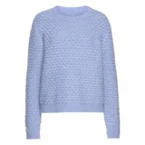 VIVANCE Rundhalspullover Blau 44/46