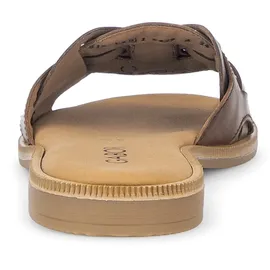 Gabor Pantolette GABOR Damen, Gr. 39, braun, Schuhe Pantolette,