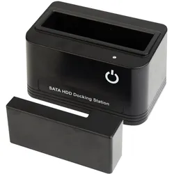 Gembird HDD-Dockingstation Schächte: 1 - 2,5" / 3,5" gemeinsam genutzt (6,4 cm/8