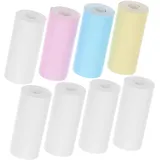 CAXUSD 18rollen Mini Thermodrucker Stickerpapier Selbstklebende Thermopapier Für Fotodrucker Und Kinderkameras Für Notizen Und -projekte